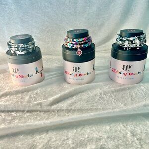 BOMB PARTY Stacks Holiday bracelets-Set of 3 different stacks